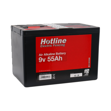 Hotline 9v air alkaline battery | 9v 55amp/hr