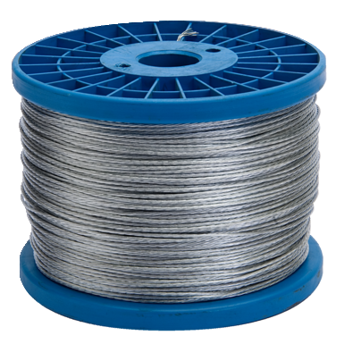 Electric fence galvanised wire